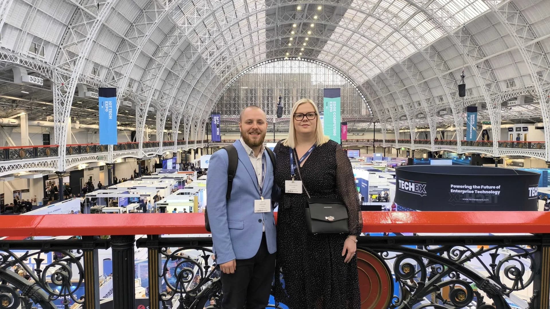 OWASmooth founders at TechEx Global in London