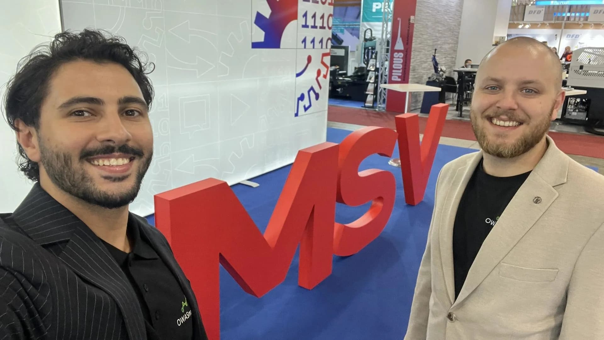 Miro and Tigran at MSV Interantional Engineering Fair 2026